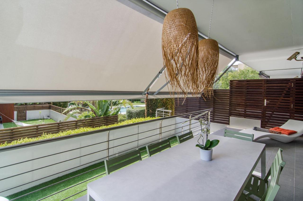 Sitges Spaces Garden Paradise 3 Bedroom, 3 Bathroom, Huge Private Garden-Terrace, Pool- Sleeps Up To 8 Екстер'єр фото